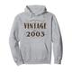 21 Years Old Vintage 2003 Limited Edition 21st Birthday Pullover Hoodie