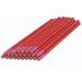 Red Barrel Hexagon Pencils With Red Eraser Red Ferrule 36 Pkg NonSmudge Eraser # 2 HB Lead Unsharpened