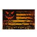 Clearance! Gheawn Flags_ Banners & Accessories a Banner Stripes Halloween Flag 3X5 Ft Large House Flag Party Yard Outdoor Decoration Black