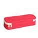 Back to School Savings! Uhuya Pencil Case Oxford Cloth Pencil Case Large Capacity Student Pencil Case Red