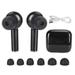 Language Translator Earbuds Noise Canceling 144 Kinds Languages Online Translation Music and Calling Translator Earphones Black