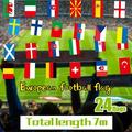 Karymi European Cup String Flags World Countries Flags 2024 European Cup Football Decor Flash Deals Clearance American American Flags for Outside Independence Day Indepence Day