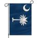 South Carolina State Garden Flag US American SC South Carolina Flag 12x18inch Double Sided for Home Yard Lawn Decor