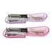 2pcs Mini Stapler 20 Sheets Capacity Lever Structure Portable Stapler Handheld Stapler for 24Pin 6Pin Purple Pink