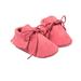 Baby Soft Sole Tassels Crib Shoes Frosted upper Non-slip Baby shoes 0-18M