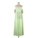 ASOS Casual Dress - Maxi: Green Dresses - Women's Size 16