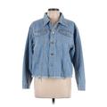 Jeans Denim Jacket: Blue Jackets & Outerwear - Women's Size Large