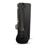 Schecter Sunset-6 Triad 6-String Electric Guitar (Left-Handed Gloss Black) with Carrying Case