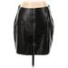 Shein Faux Leather Skirt: Black Bottoms - Women's Size 1X