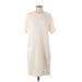 MM. LaFleur Casual Dress - Shift: Ivory Dresses - Women's Size Small