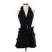 BCBGMAXAZRIA Cocktail Dress: Black Dresses - Women's Size 2 Petite