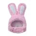 Hat Cute Bunny Hat with Ears Costume Wear-resistant Cat Pet Hat Puppy Cashmere Suitable for Party Cosplay
