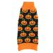 Dog Halloween Sweater Multi Pumpkin Smiley Face Dog Winter Clothes for Pet Halloween Supplies M