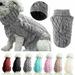 US Winter Dog Knitted Jumper Knitwear Pet Chihuahua Puppy Sweater Coat Xmas Gift