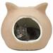 Precious Tails Sherpa Fleece Cat Ears Dome Pet Dog Bed