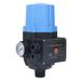 Water Pump Pressure Control Switch 1.1kw 220V-240V Waterproof & Adjustable Automatic Blue Electronic Controller For Reliable Water Regulation & Efficiency