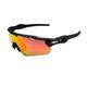 Cycling Glasses Outdoor Sports Running Bike Windshield Sunglasses Sunglasses Sunglasses Polarized Glasses Black Frame Silver Standard Black Foot Cover Red Piece