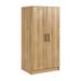 Prepac Elite Tall Garage Storage Cabinet & Pantry Storage Cabinet 2-Door Freestanding Garage Cabinet with Adjustable Shelves 16 D x 32 W x 65 H Oak OES-3264