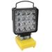 20W Handheld Work Light 16pcs LED Beads Rotatable Head Portable Cordless Handheld Work Light for Outdoor Camping Hiking