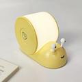 WZHXIN Desk Lamp Snail Night Light Magnetic Wall Mounted Usb Rechargeable Led Table Lamp Bedroom Bedside Companion Sleeping Ambient Light of Clearance Kids Night Light Lamp for Bedroom