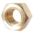 7/8-9 Full Finished Hex Nuts Solid Brass Grade 360 Plain Finish Quantity 5 -by Homehours