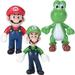 5 Super Mary Action Figures Toys 3 Pcs Mario Bros Action Figures Super Mary Princess Mushroom Orangutan Mario Toys Series Characters Collectibles Birthday Christmas Gifts for Kids and Adult