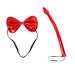 Bushings for Glasses Bow Tie and Tail Accessory Set for Children Adults Accessories Masquerade Party