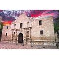 Jigsaw Puzzle 500 Pieces for Adults - The Alamo Texas Puzzles - Wooden Puzzle Travel Puzzles for Youth Children Home Decor Entertainment Fun Game Best Gift