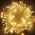 100 LEDs Fairy Light String Sinhoon 33ft 8 Modes Tail Plug in String Lights Indoor Outdoor String Fairy Lights decor for Home Garden Party Wedding Tree Bedroom Decoration Warm White