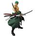 Exquisite Japanese Anime Figure Roronoa Figure Action Figures Head Figures Assemble Collection Character Anime Model F