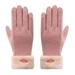 Womens Windproof Wrist Warm Gloves Winter Mittens Driving Ski Glove in Clearance Multi-color