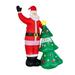 Inflatable Christmas Decoration With LED Lights Santa Christmas Tree Snowman Holiday Inflatable Decorï¼ˆ1PCï¼‰