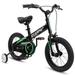 Ecarpat Kids Bike 16 Inch Wheels 1-Speed Boys Girls Child Bicycles For 4-7 Years With Removable Training Wheels Baby Toys Coaster V Brake