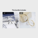 Stylish 18K Gold Plated Huggie Hoop Earrings for Women - Perfect for Parties and Holidays