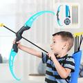 Toy Deals Kids Bow And Arrows Set With 8 Suction Cup Arrows Targets & Dorlach Indoor And Outdoor Toys For Children Boys Girls Gifts for Kids