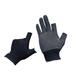 Fearlessin 1 Pair Women Men Cycling Gloves Outdoor Portable Bike Mittens Nylon Bicycles Sports Mitts Unisex Biking Rider Protector Black Type 2