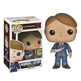 Funkop Television Hannibal Lecter #146 [Bloody] 2014 SDCC Exclusive Vinyl Action Figures Pop! Multicolor Model Toys Collections Birthday gift toy ornaments