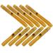 10 Pcs Bamboo Wind Chimes Fittings Wind Chime Accessories Household Decor Wind Chime DIY Material Wind Chime Tubes