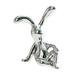 CUTICATE Electroplated Rabbit Sculpture Bedroom Cabinet Rabbit Statue for Girls Women 5.5cmx2.2cmx6cm