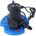 1/4 HP Automatic Swimming Pool Cover Pump 120 V Submersible with 3/4 Check Valve Adapter1850 GPH Water Removal for Pool Hot Tubs Rooftops Water Beds