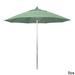 Havenside Home Riviera 9-foot Push Open Silver-finished Round Umbrella by Base Not Included Spa