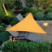 Summer Outdoor Clearance! Uhuya 19.68 Ft Triangle Sun Shade Sail Canopy Sun Shade Garden Patio Awning Block Easy To Intall B