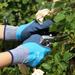 Crcmjuhgsa Garden Trimmer Tool Gardening Anti Slip Anti Stabbing Gloves Garden Tools Canvas Latex Labor Gloves