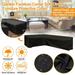 Crcmjuhgsa Protective Cover Outdoor Garden Furniture Corner Sofa Cover Furniture Cover Outdoor Table Cover