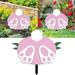 Fsthmty Garden Stakes Easter Garden Decorations Easter Egg Gnome Rabbit Ground Insert Decoration Acrylic Hollow Animal Figurines Yard Insert