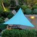 Summer Outdoor Clearance! Uhuya Canopy Sun Shade Garden Patio Awning Block Easy To Intall 9.84x9.84x9.84 Ft Light Blue