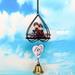 Dinmmgg Wind Chimes Memorial Wind Chime Outdoor Wind Chime Unique Tuning Relax Soothing Melody Sympathy Wind Chime for Mom and Dad Garden Patio Patio Porch Home Decor