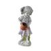 Clearance! Miyuadkai Garden Lamps Clearance Solar Lighted Garden Stone Girl Watering Stone Statue for Yard Decoration Tools Dark Gray