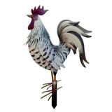 Outdoor Rooster Decoration Rooster Garden Stake Chicken Yard Art Metal Rooster Yard Statue Decoration Rooster Garden Stakes Plug Into The Ground Garden Courtyard Outdoor Deco