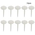 Bosisa 10pcs Herbs Tools Bamboo Plant Labels Garden Markers Wood Sign Tags